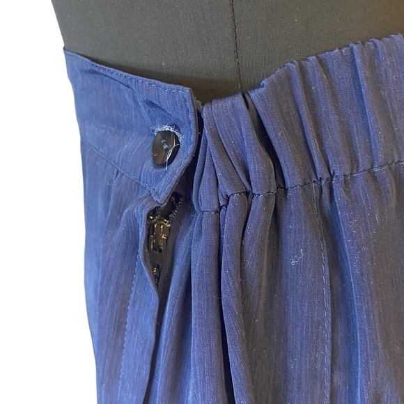 Vintage S.G Sport Collection Navy Blue Pleated Skirt - Picture 8 of 13